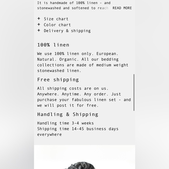 Len.ok Black Organic Linen Mini Shift Dress - Picture 10 of 10